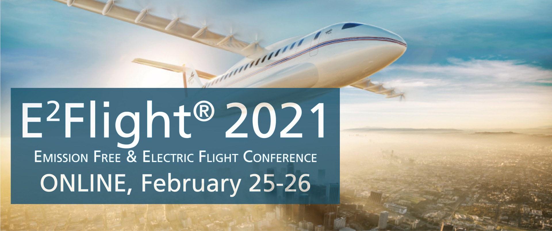 E2Flight 2021 will take place virtually, with presentations on environment-friendly flight