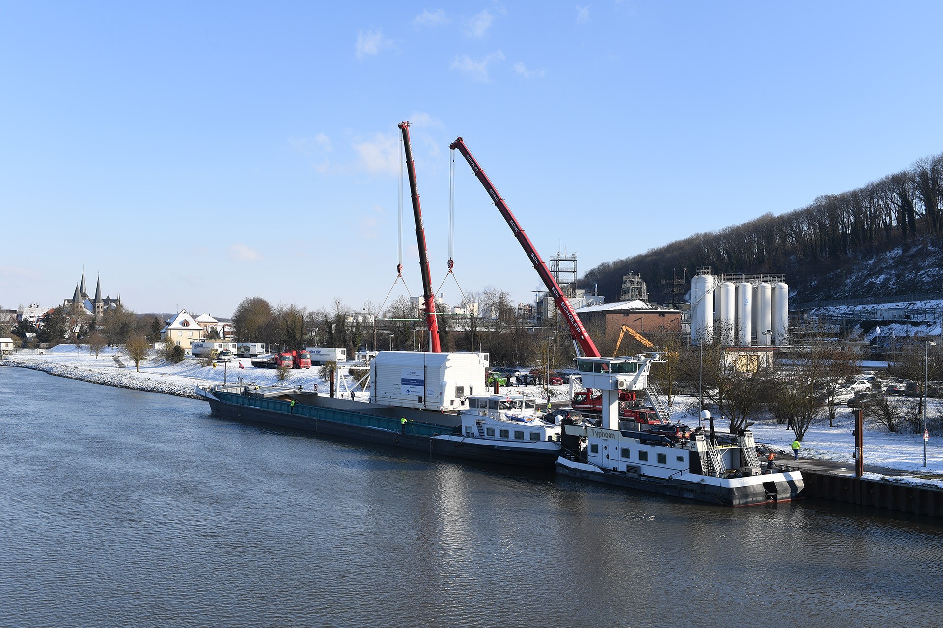 First transport by ship