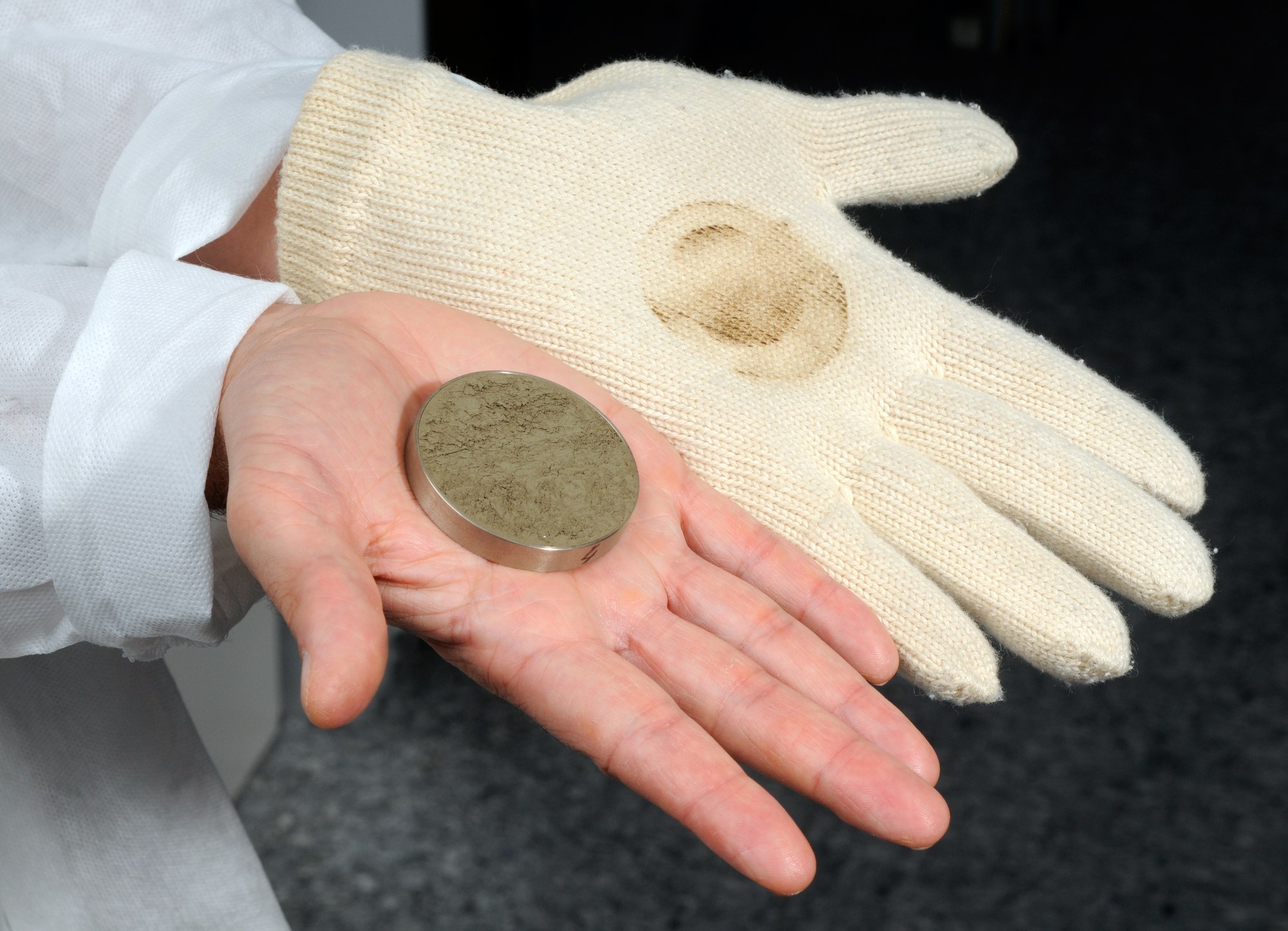 Rock dust in the furnace