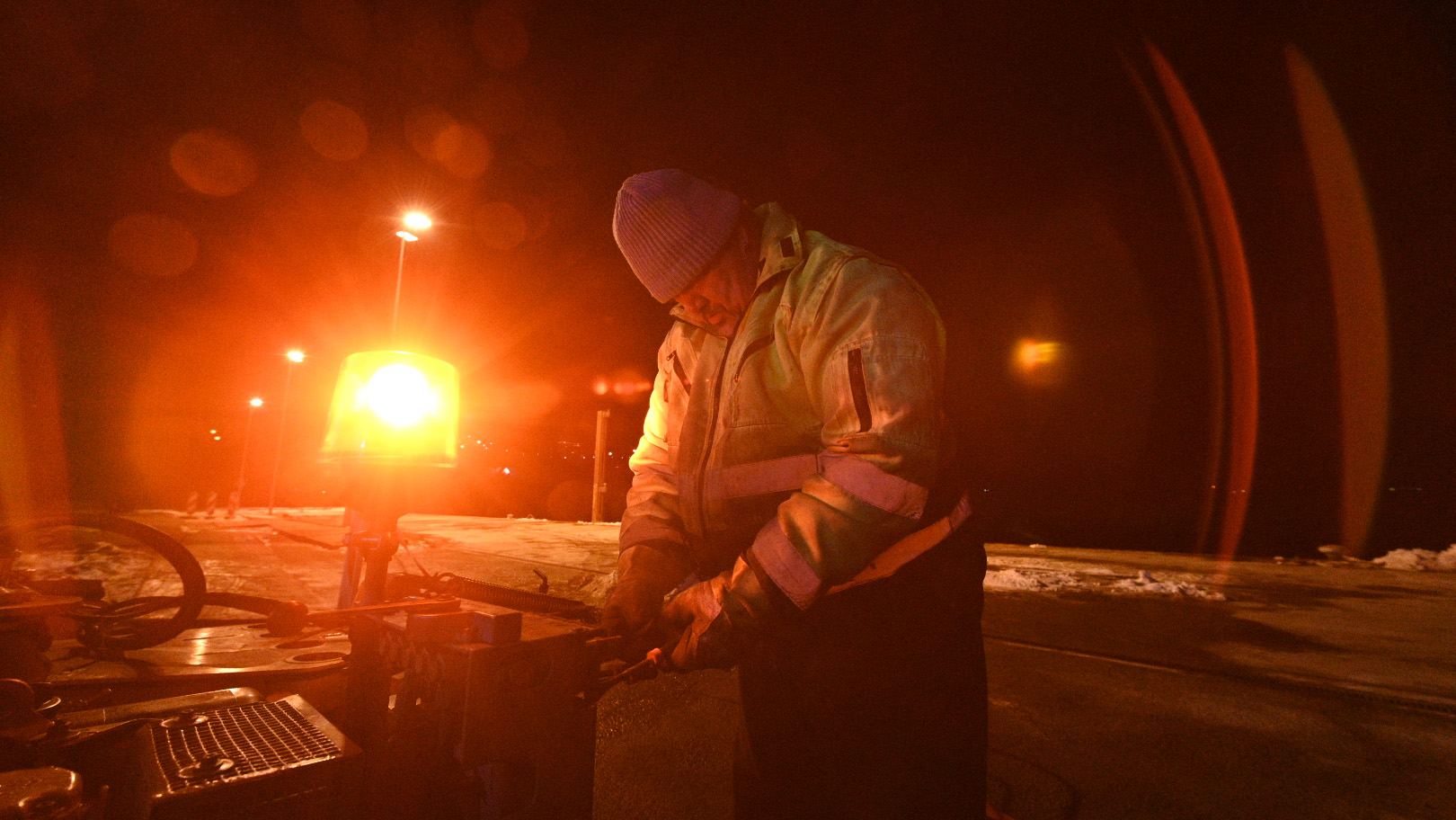 Working in freezing temperatures