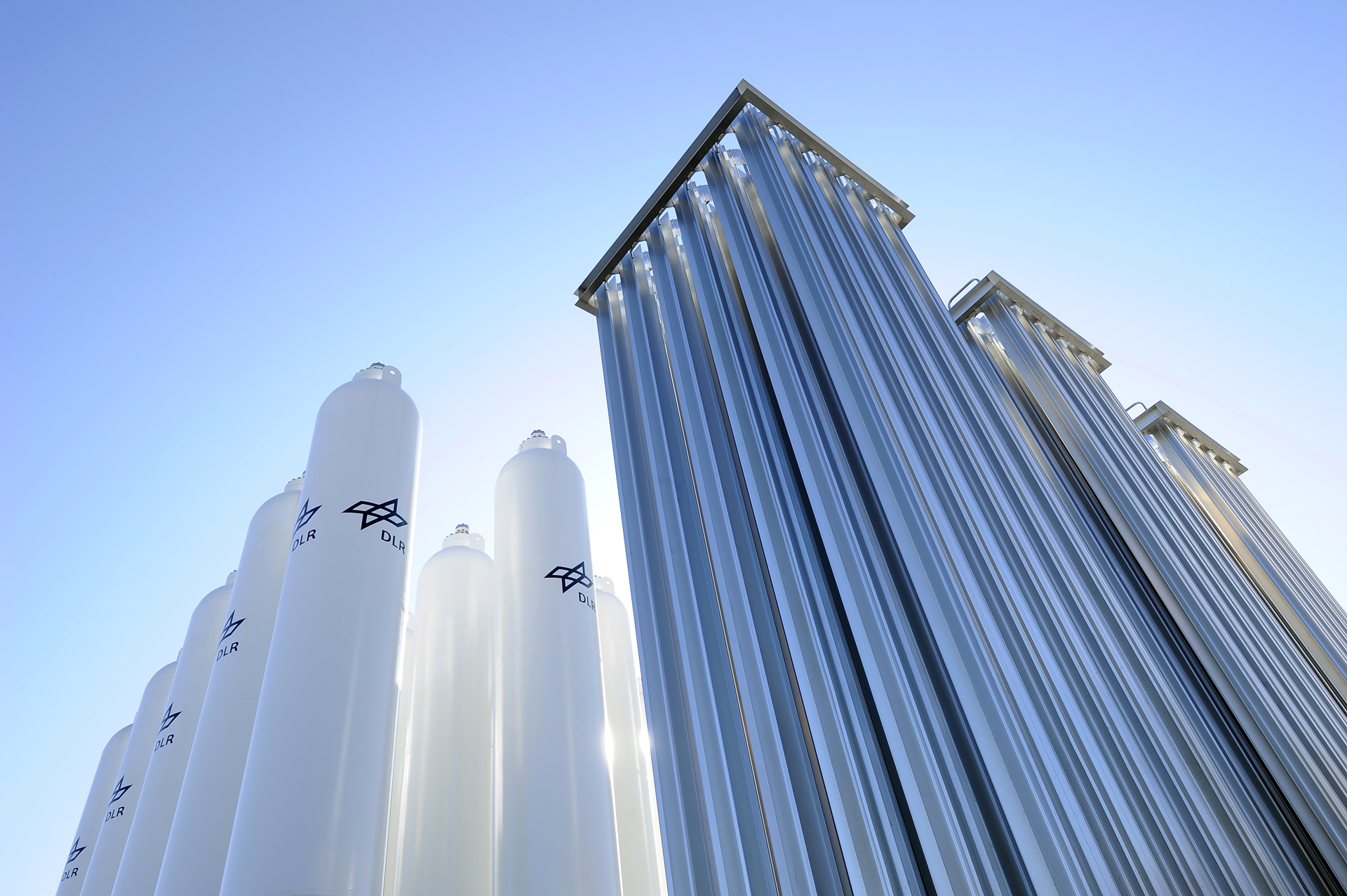 Hydrogen supply system at DLR Cologne