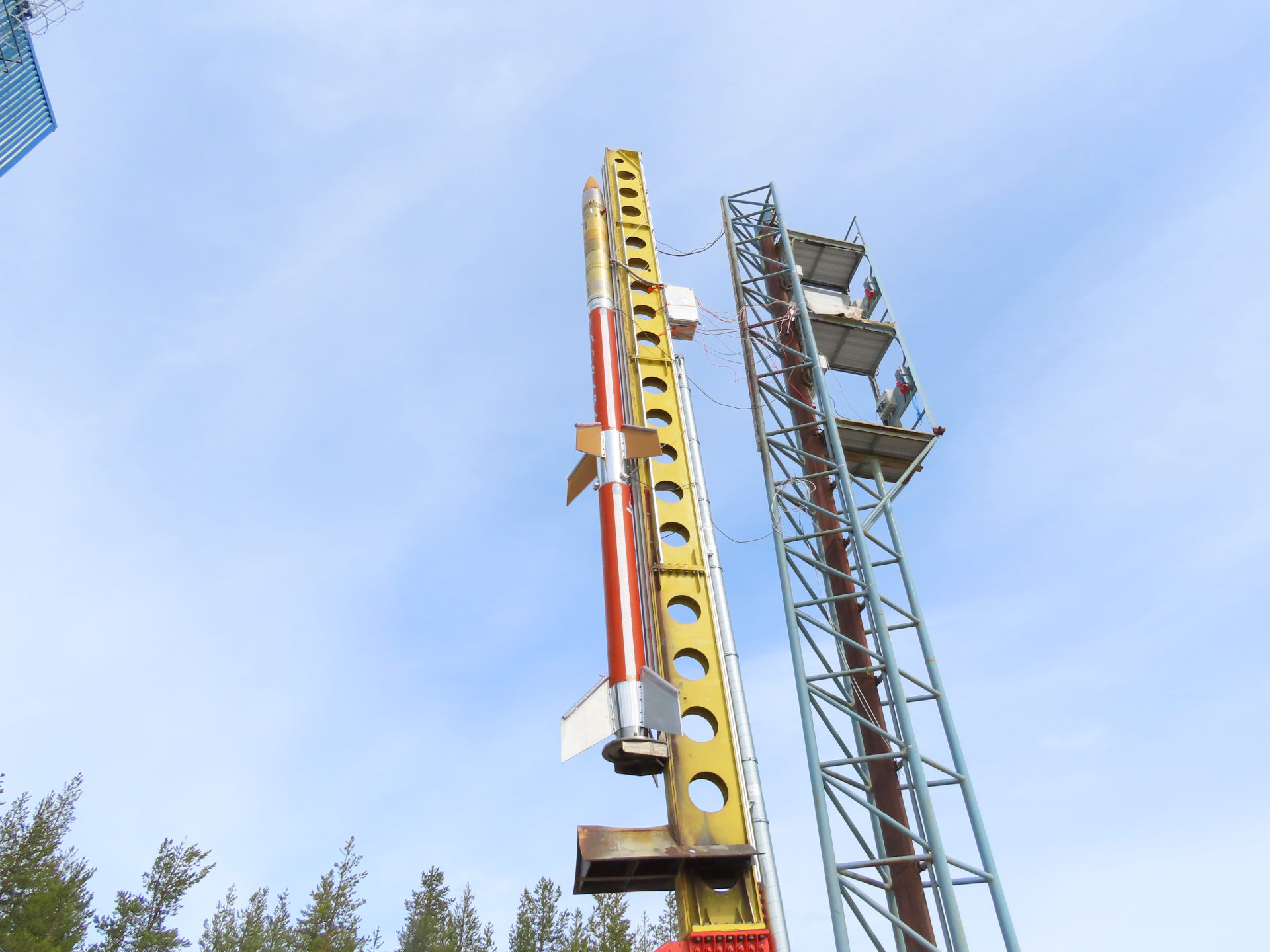 MAPHEUS 11 on the launch pad