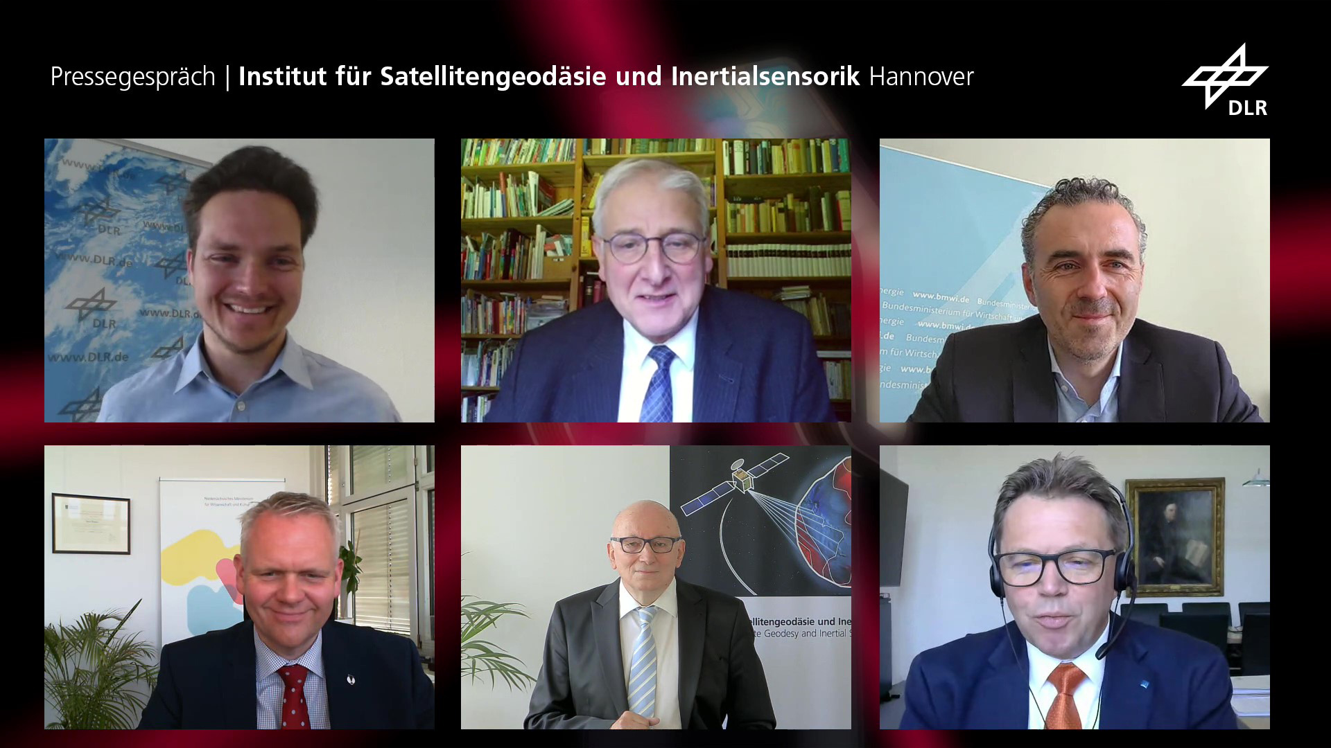 Press briefing on the new DLR Institute for Satellite Geodesy and Inertial Sensing