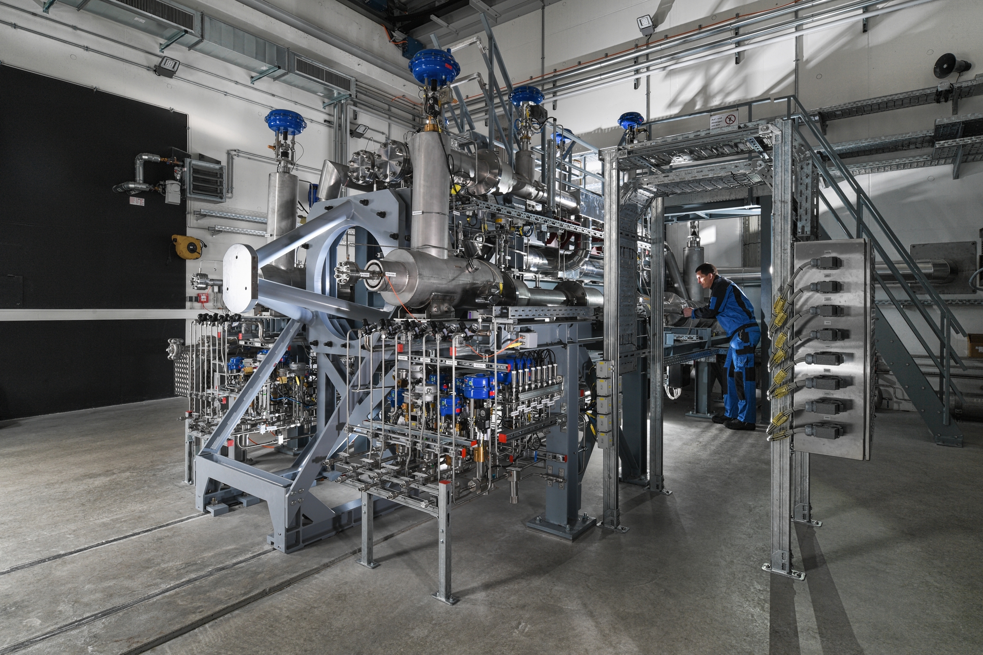 The P8.3 test cell provides a unique research and innovation environment for European space propulsion