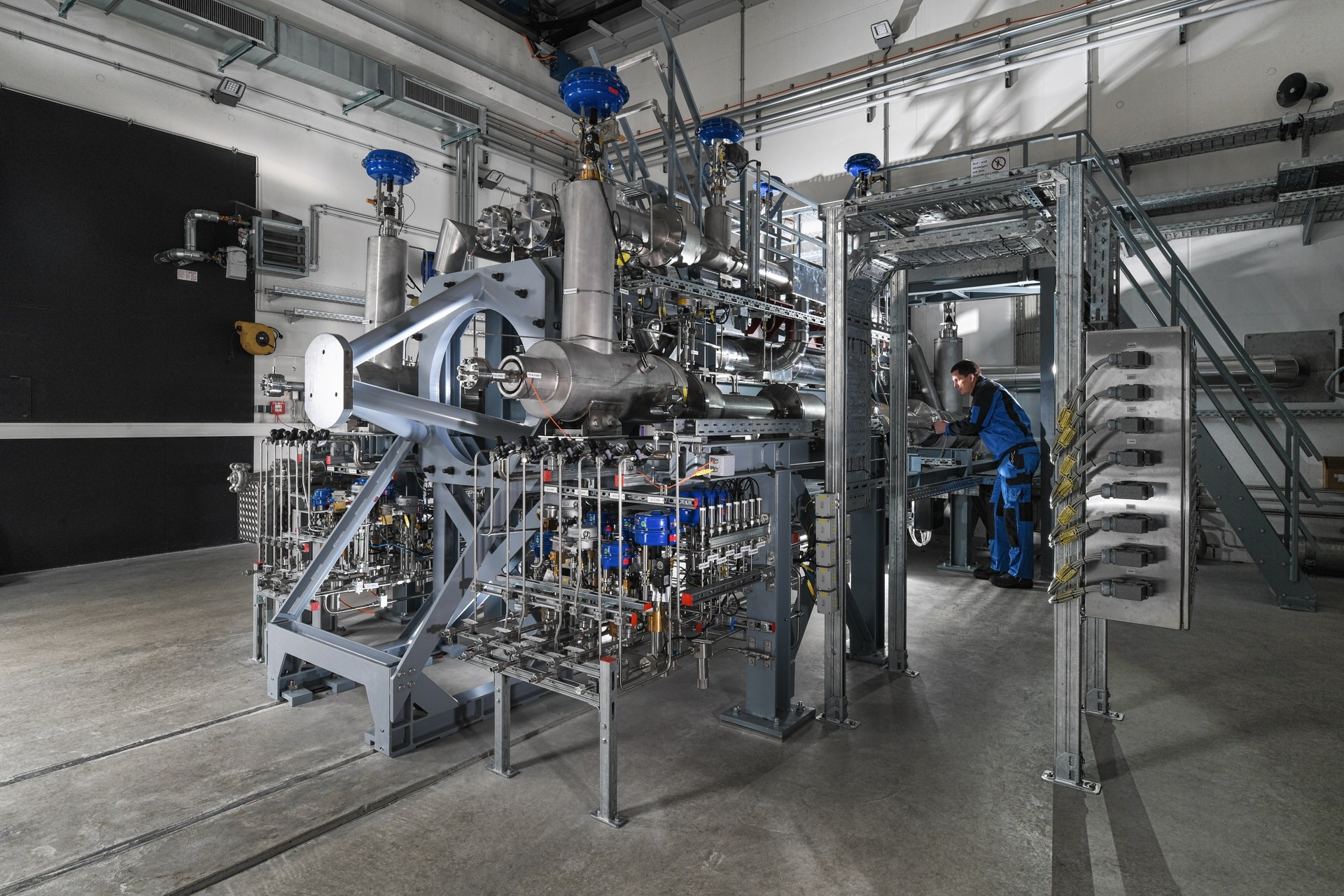 The P8.3 test cell provides a unique research and innovation environment for European space propulsion