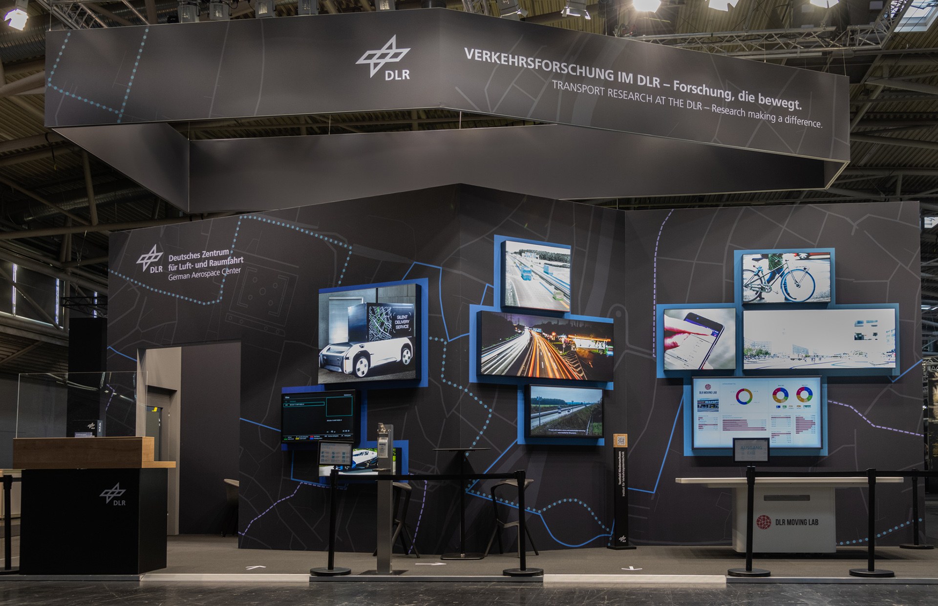 DLR stand at IAA Mobility 2021