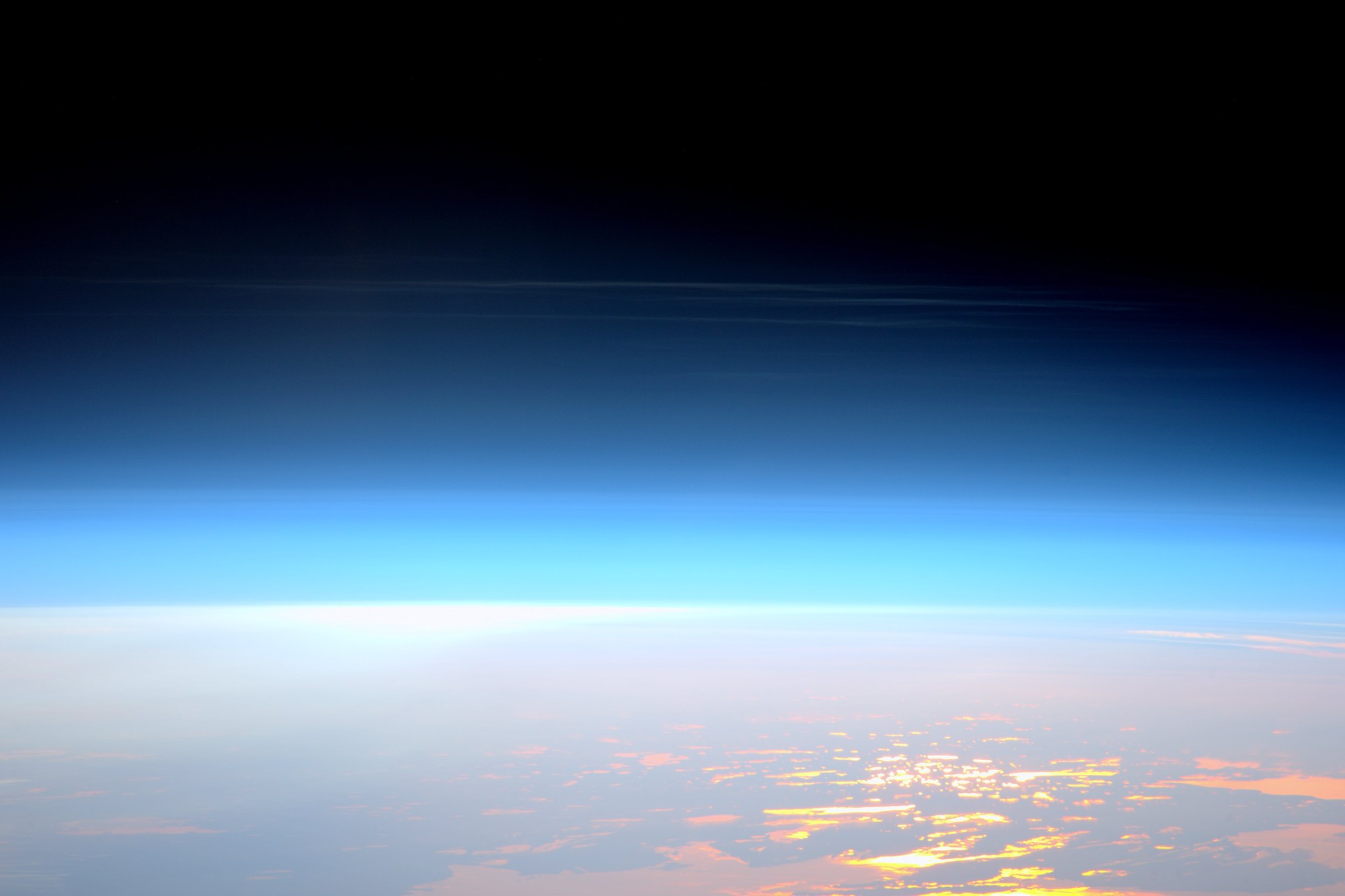 Atomic oxygen in Earth's upper atmosphere