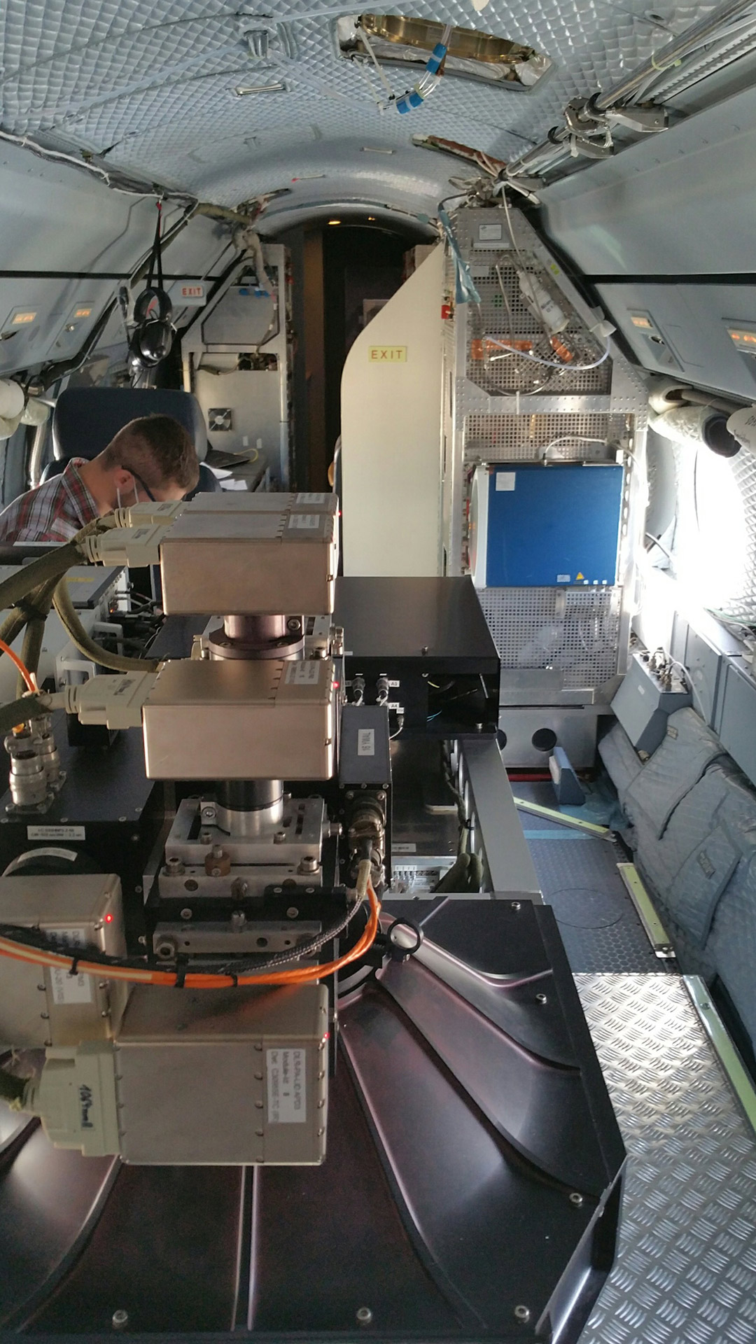 View into the HALO cabin