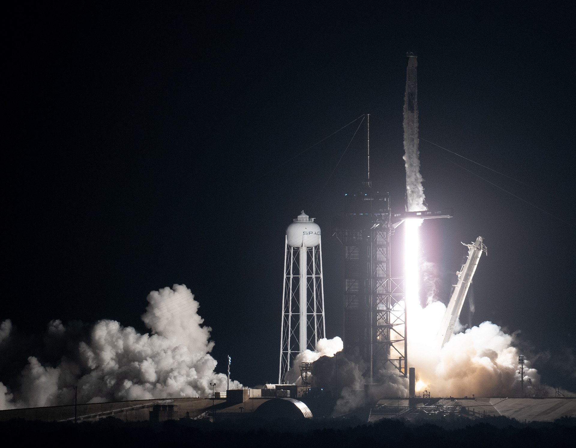 Launch of SpaceX-Dragon with Crew-3