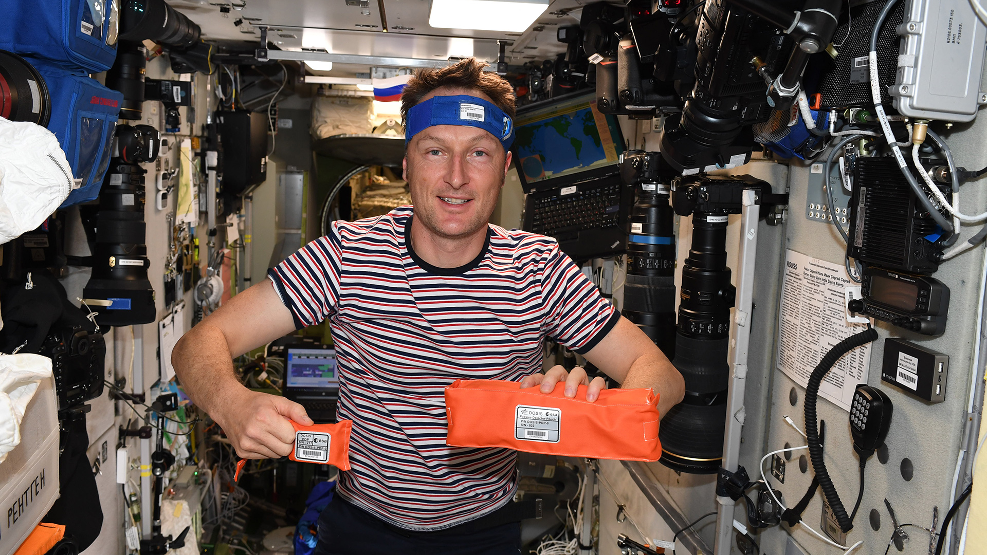 Thermo-Mini and DOSIS 3D Mini – one astronaut, two experiments