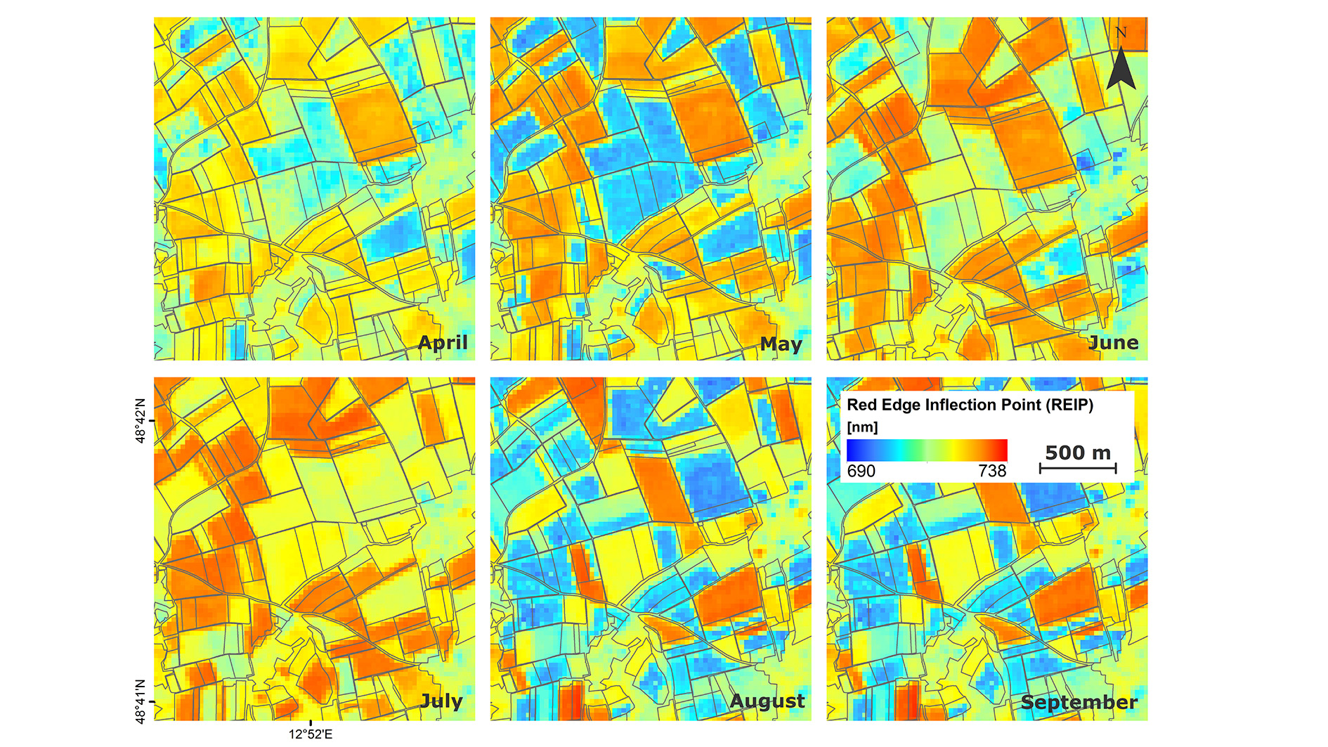 EnMAP as an observer of agricultural land
