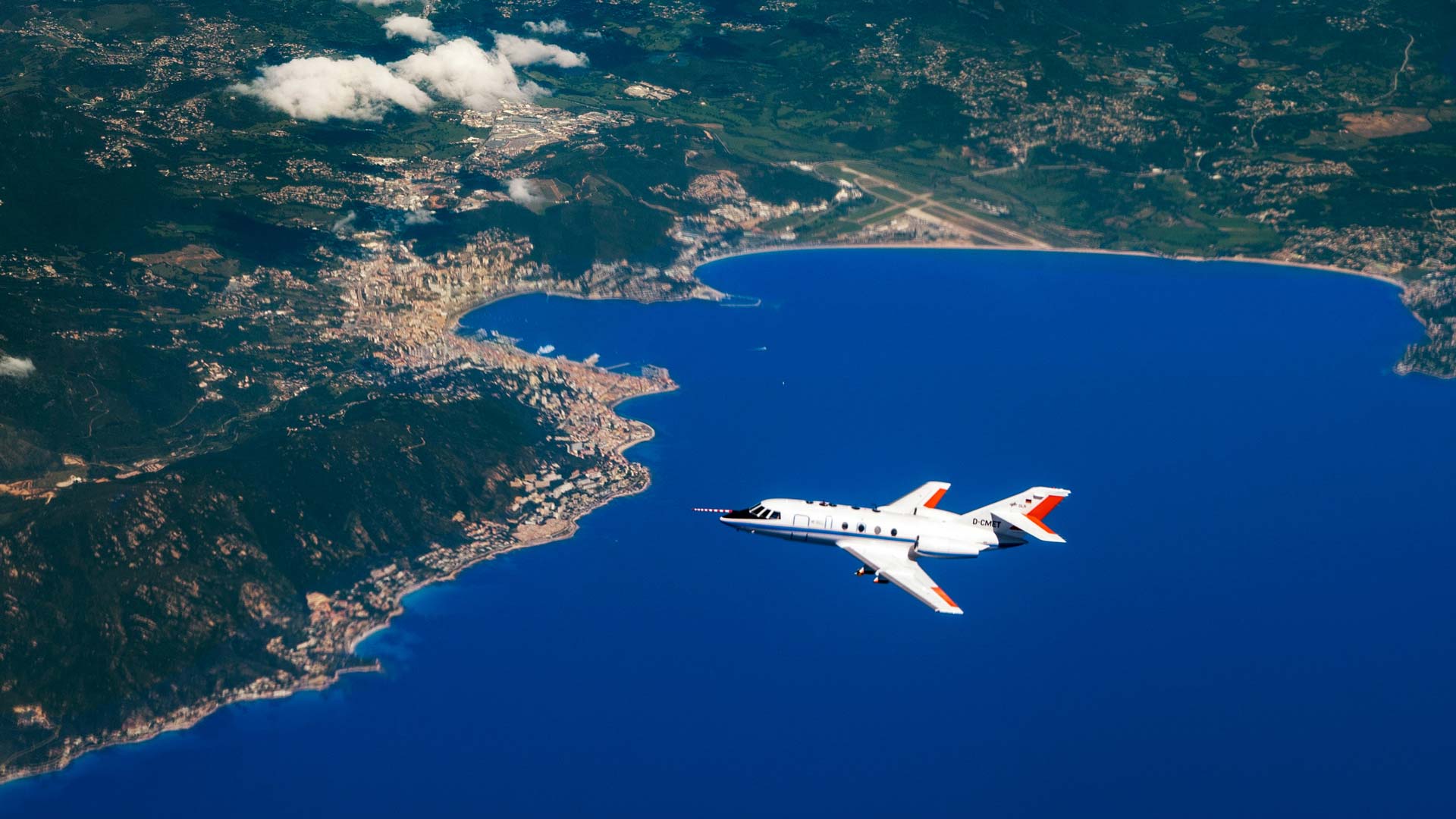 Measurement aircraft Falcon 20E D-CMET