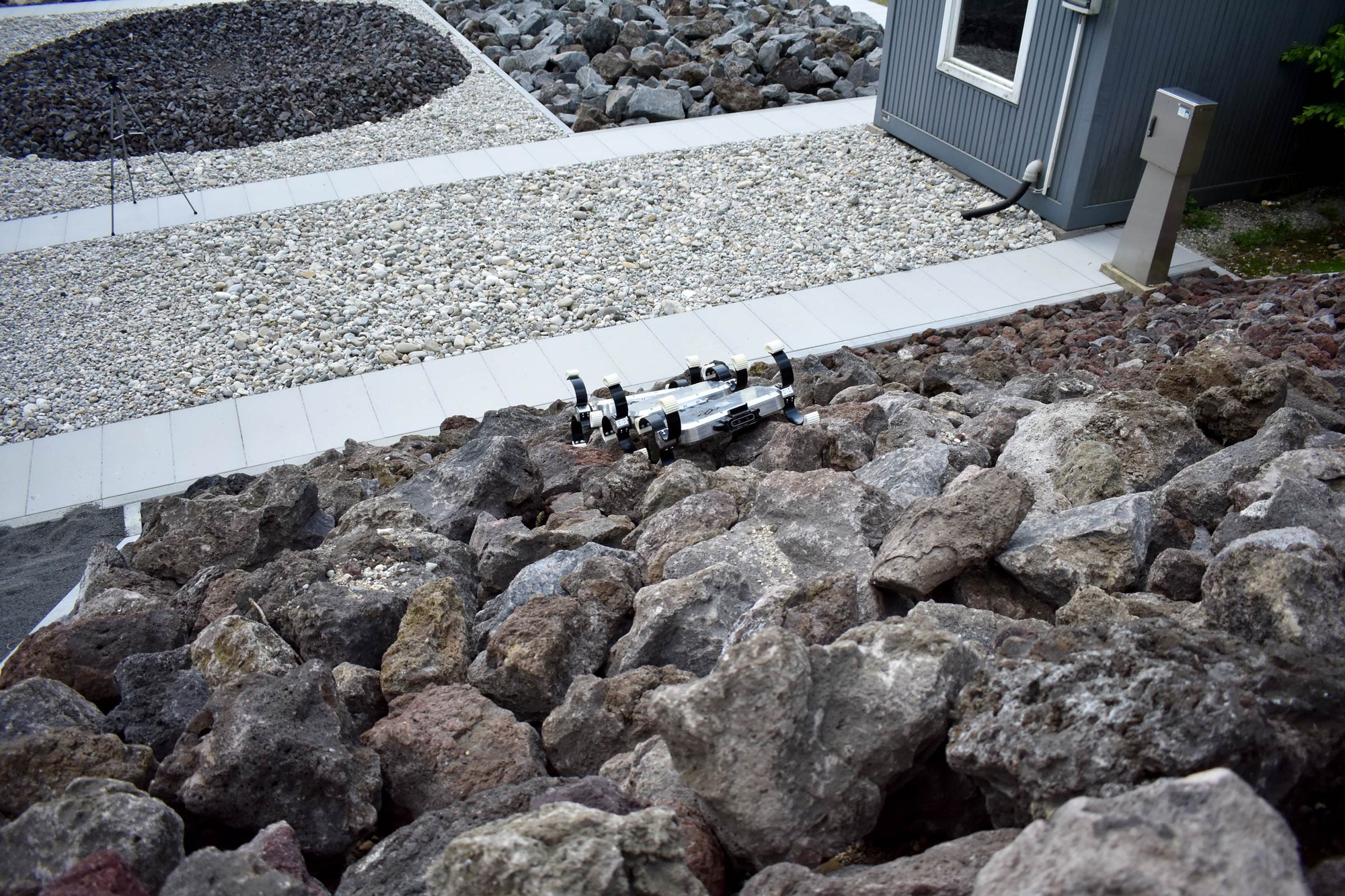 Steep slope with special degrees of difficulty