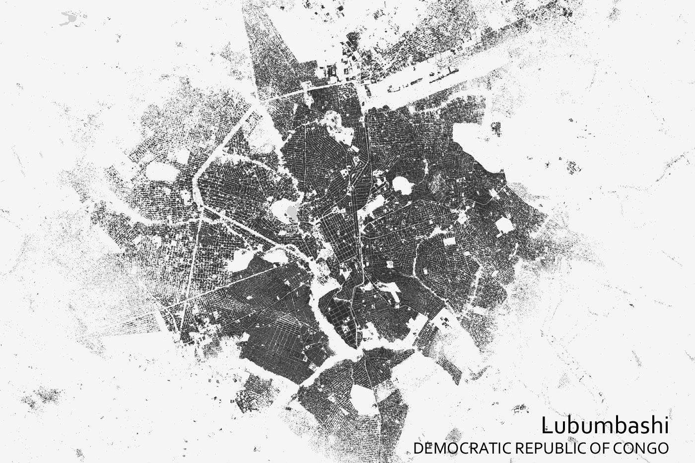 World Settlement Footprint (WSF) 2019 – Lubumbashi
