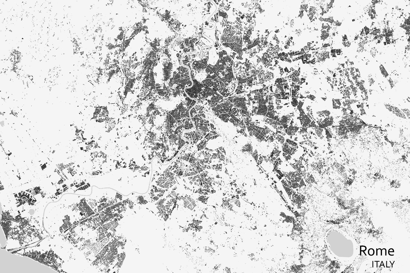 World Settlement Footprint (WSF) 2019 – Rome