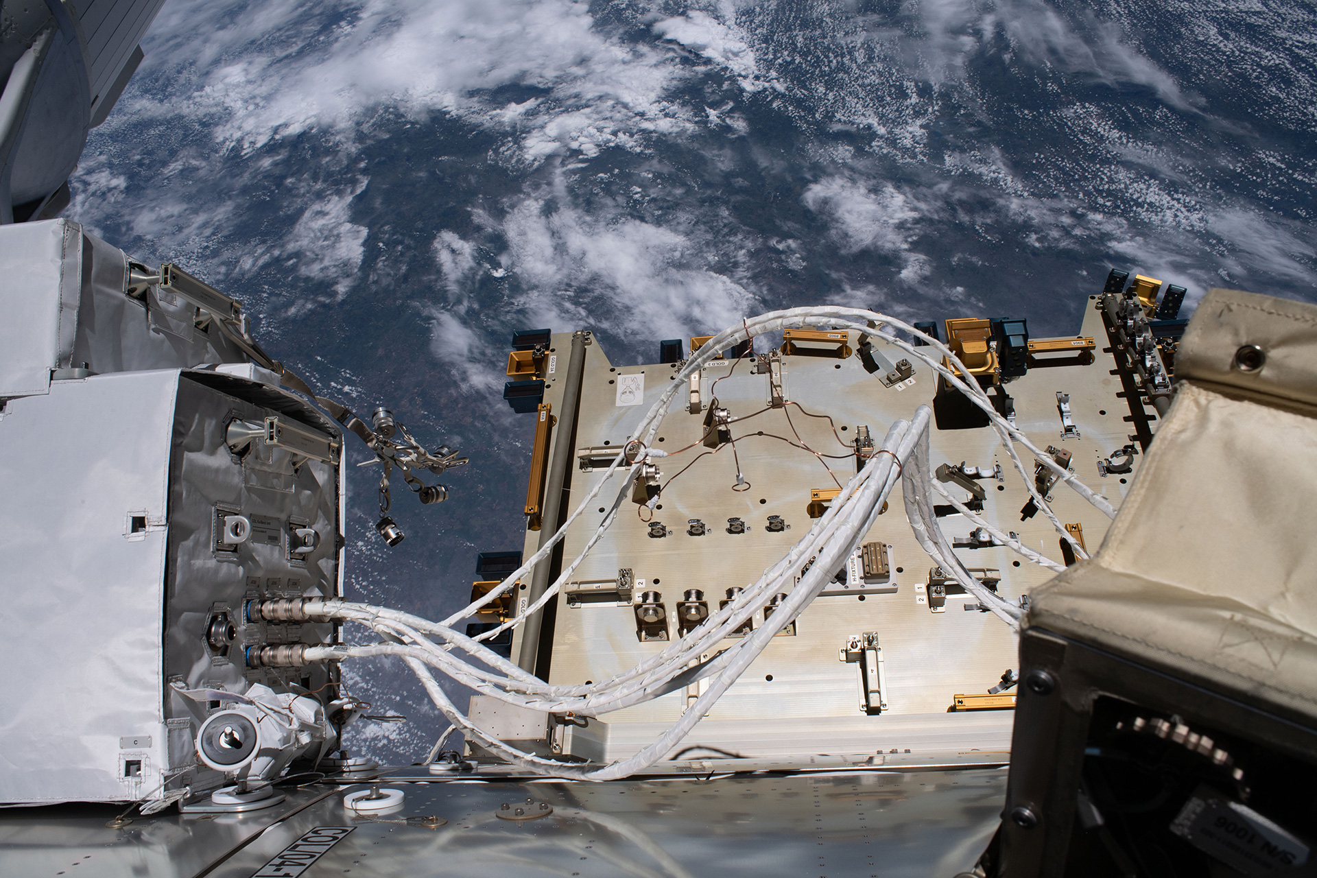 Colka terminal on the European Columbus module
