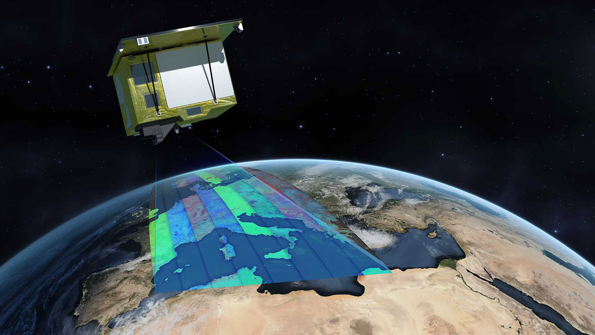 The German environmental satellite EnMAP is ready for its mission in space