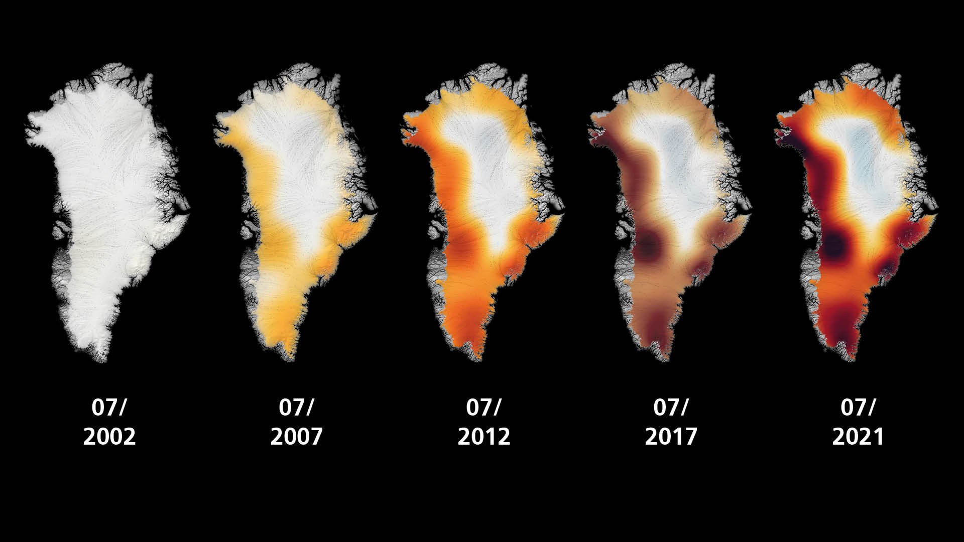 Greenland ice loss