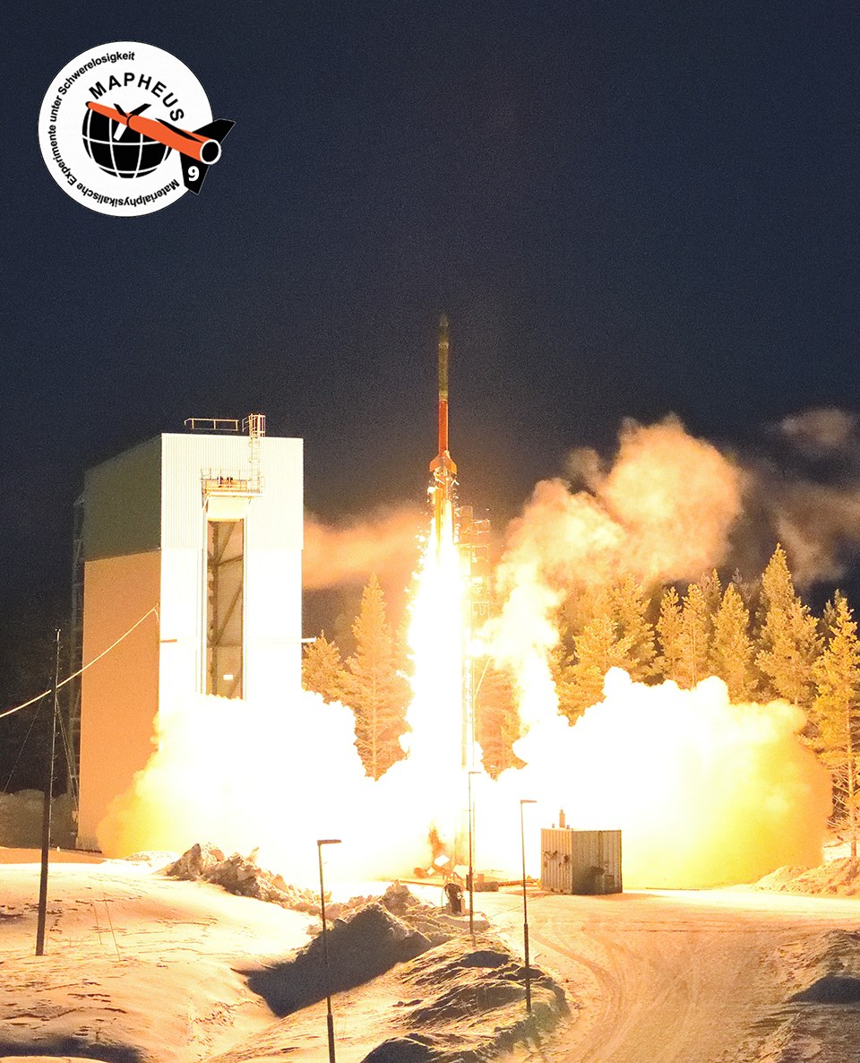 MAPHEUS 9 lifts off