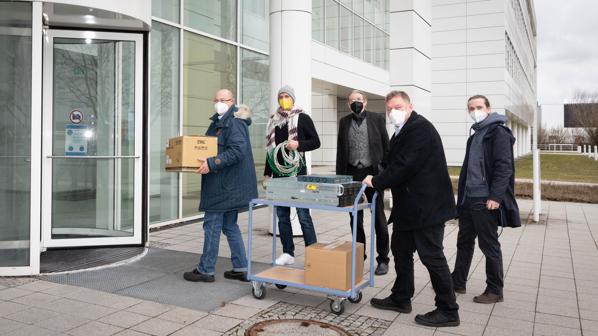 Moving into the DLR Innovation Center