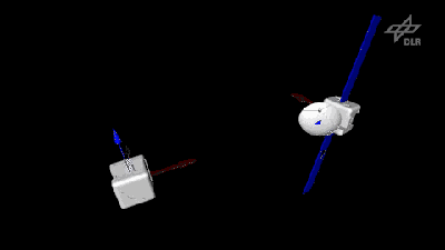 Simulation with the two Astrobees