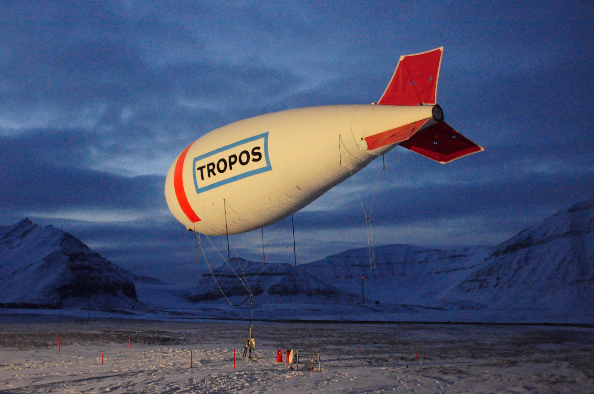 Tethered balloon BELUGA