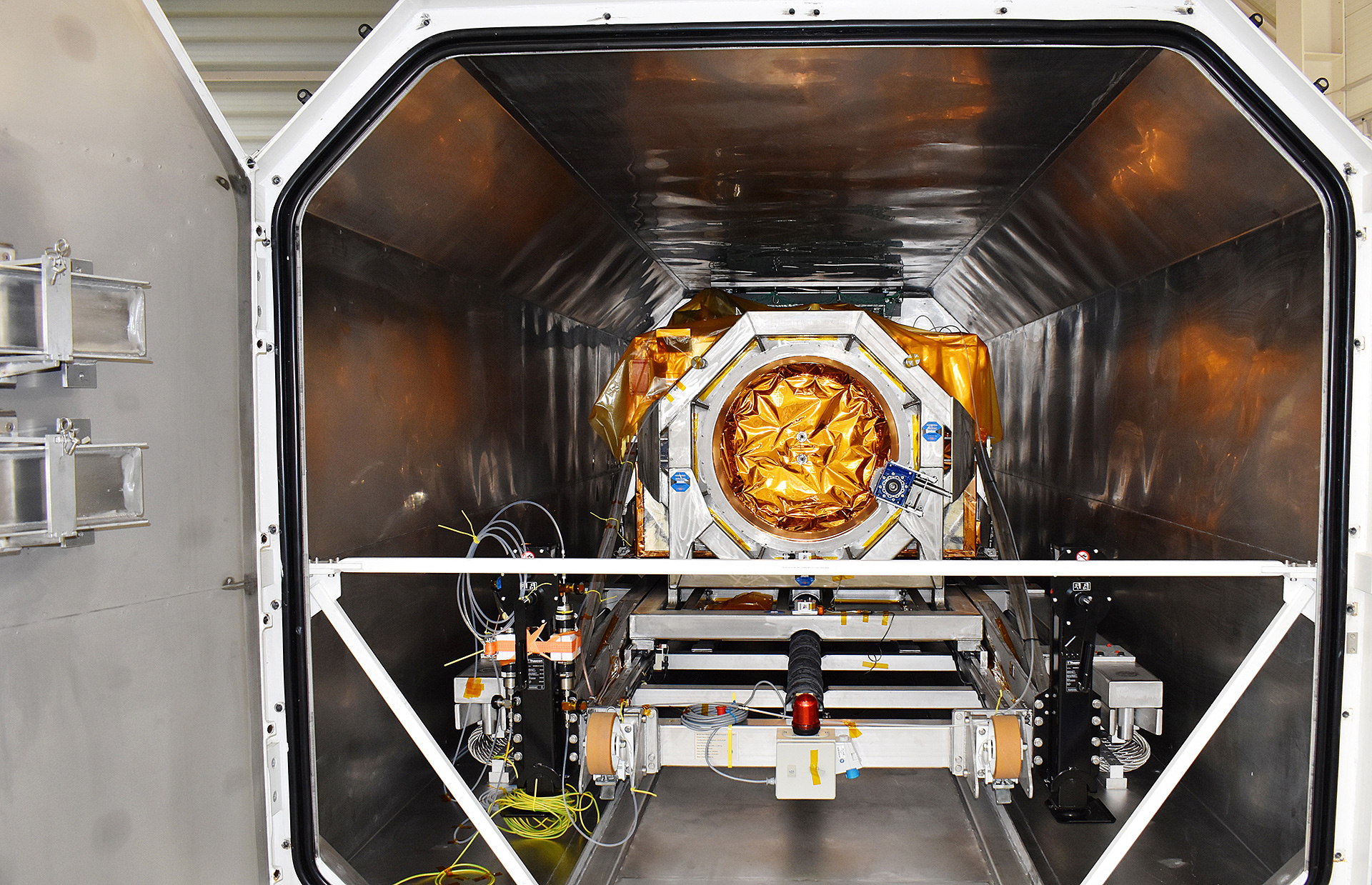 EnMAP packed for delivery