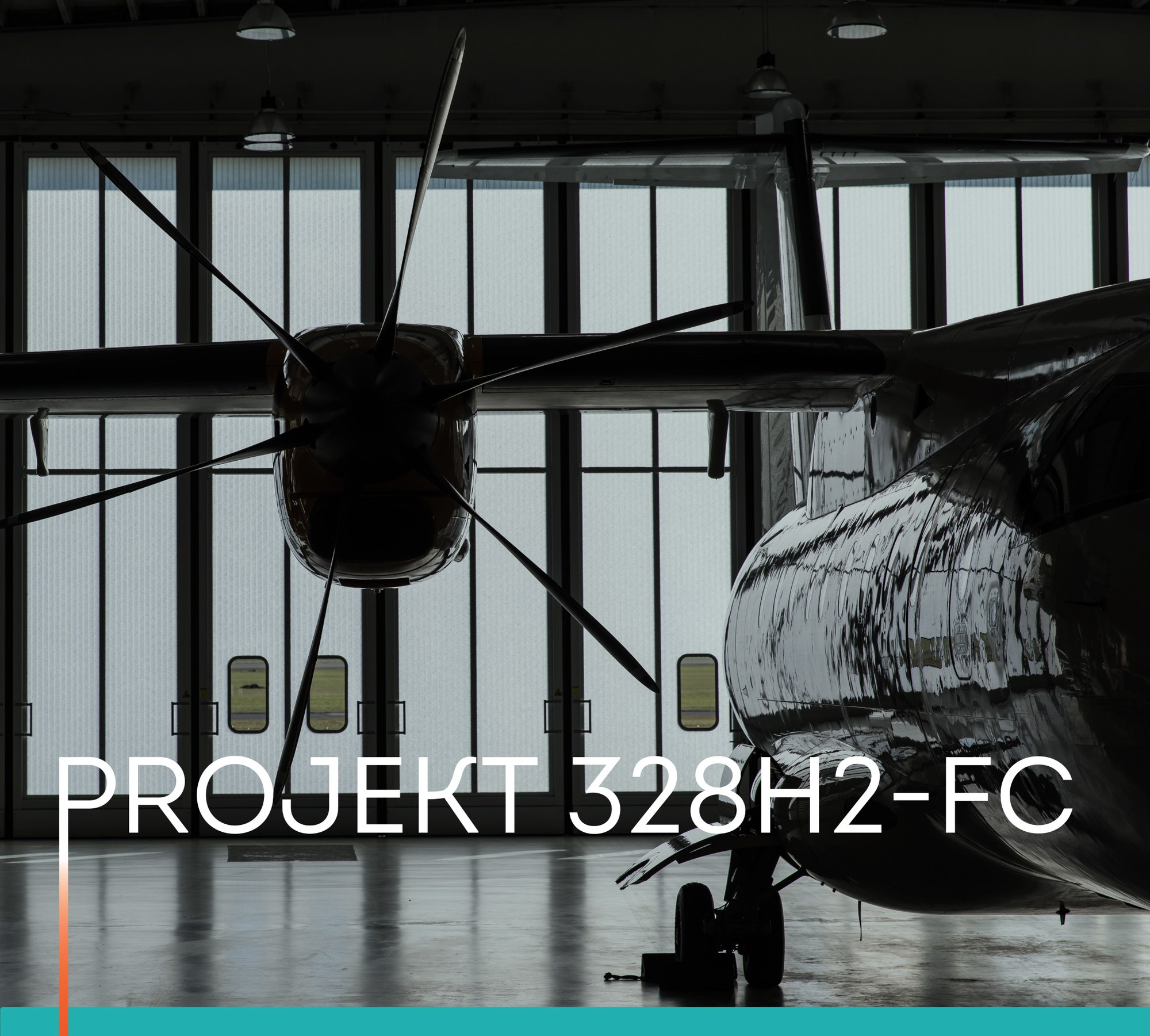 Engine of a Do 328 in the hangar