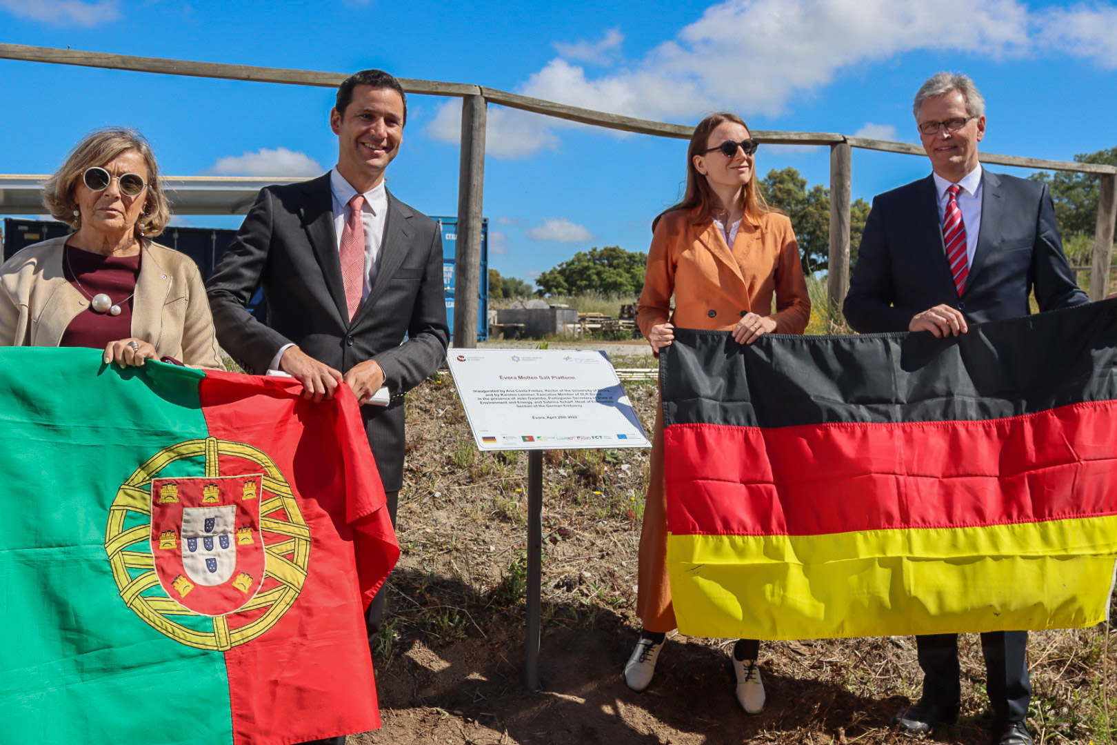 Inauguration of the Évora Molten Salt Platform