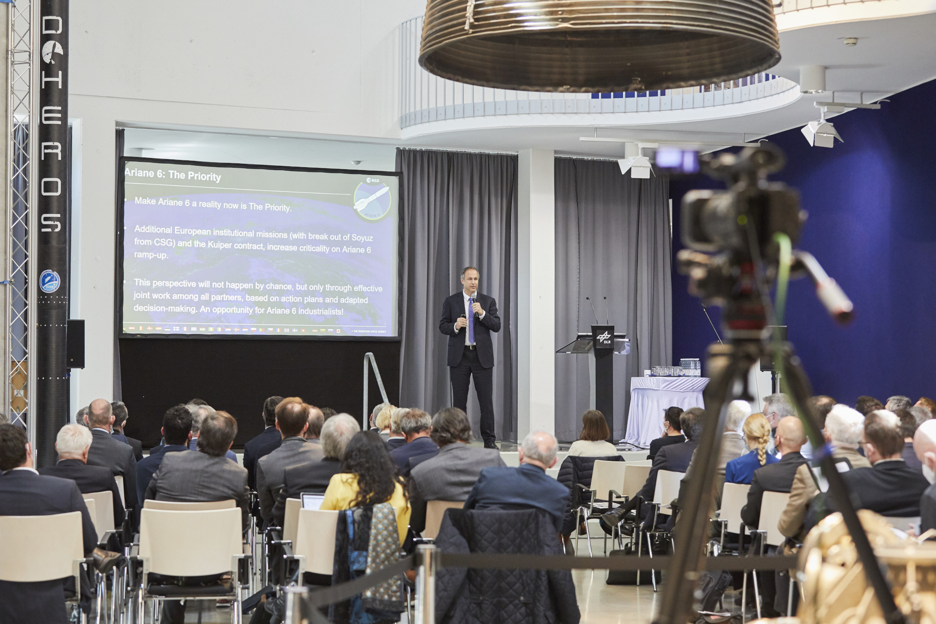 Keynote address by the ESA Director of Space Transportation, Daniel Neuenschwander