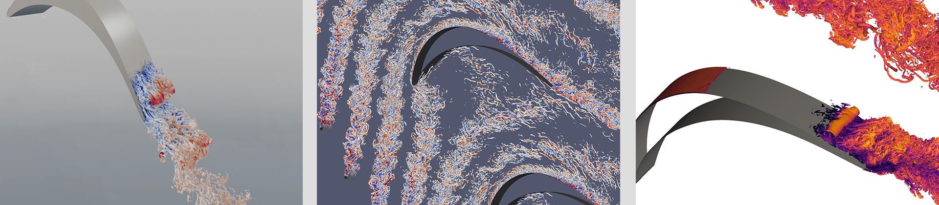 Various flow simulations