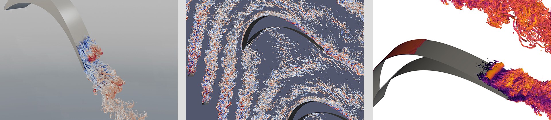 Various flow simulations