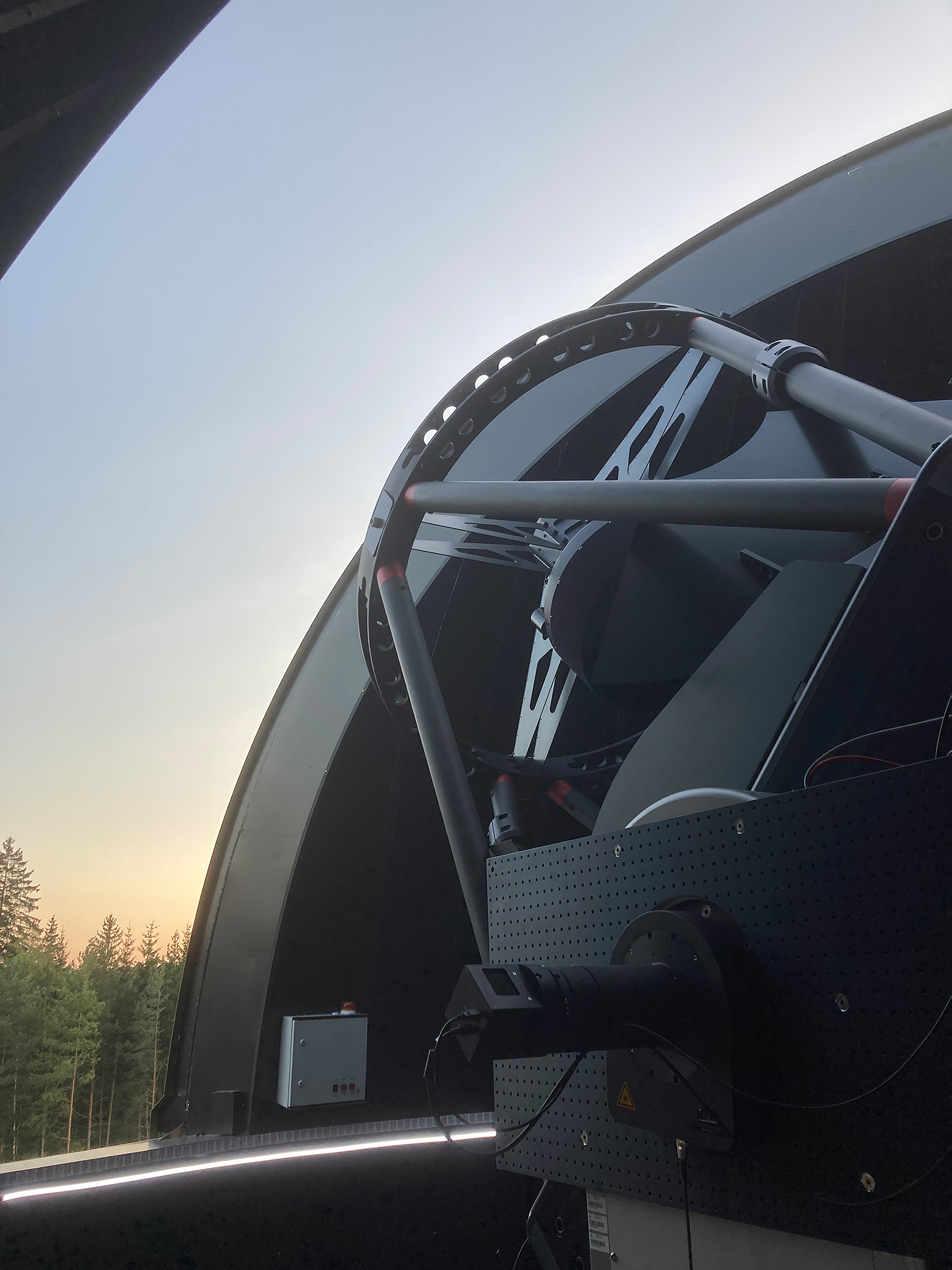 Telescope of the Johannes Kepler Observatory