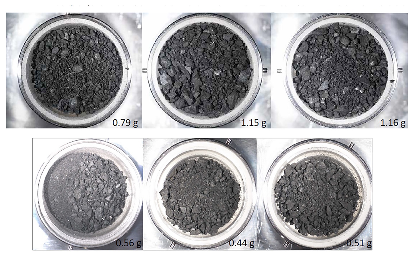 Samples from asteroid Ryugu