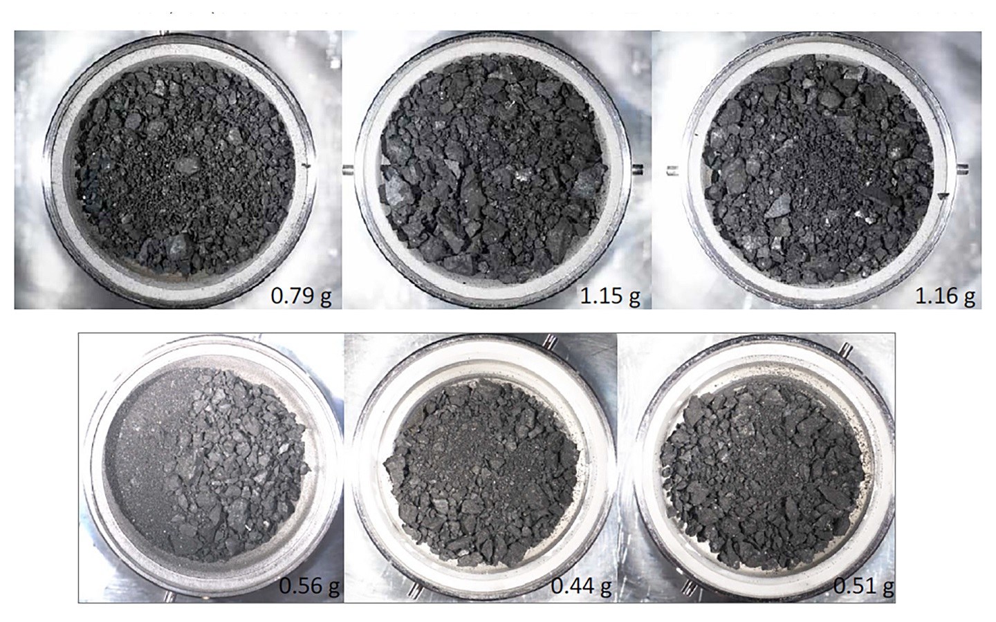 Samples from asteroid Ryugu