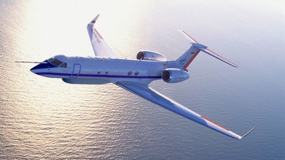 DLR HALO research aircraft in flight