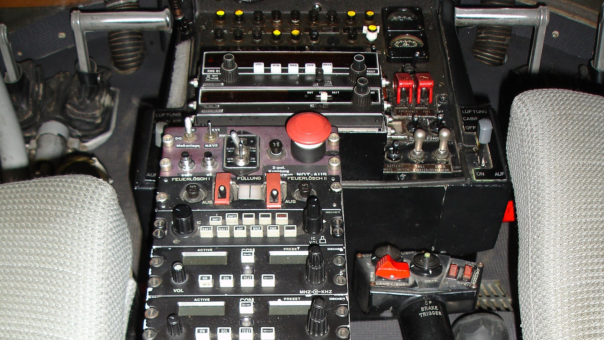 IFR cockpit in the Eurocopter BO 105