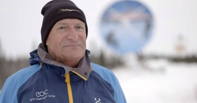 Erhard Diedrich, Head of the International Ground Segment Department at the EOC