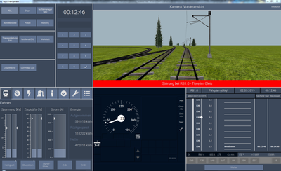 Remote train operator