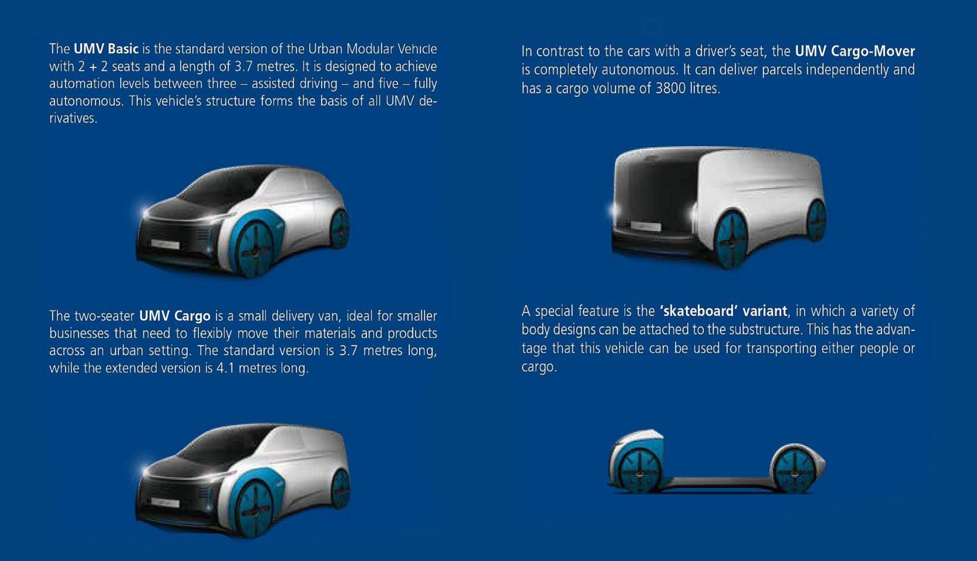 The Urban Modular Vehicle
