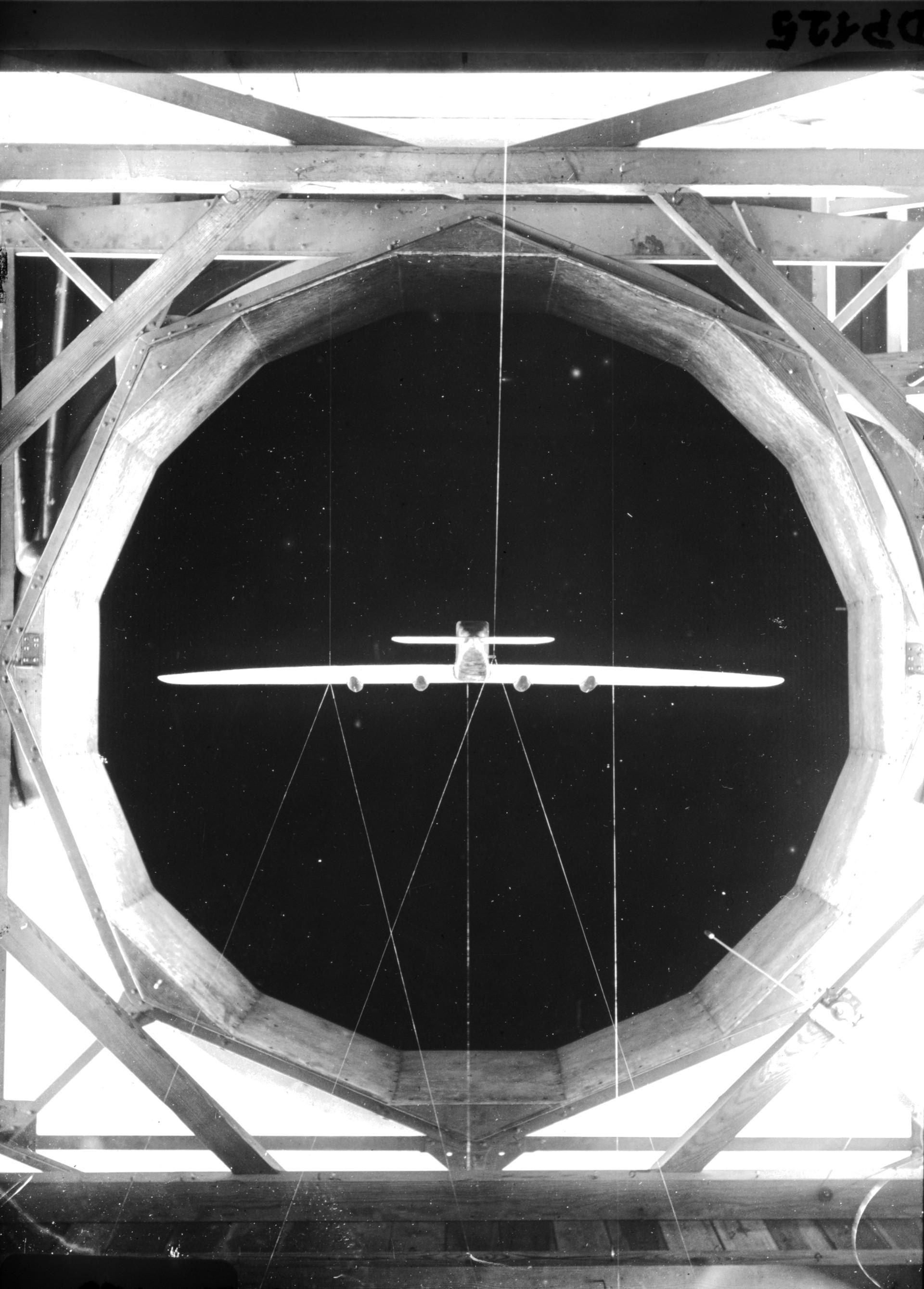 Model E4/20 monoplane (large aircraft ‘Staaken’) in Wind Tunnel