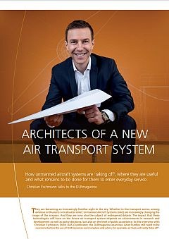 Preview image: DLR_magazin 164 – Architects of a new air transport system