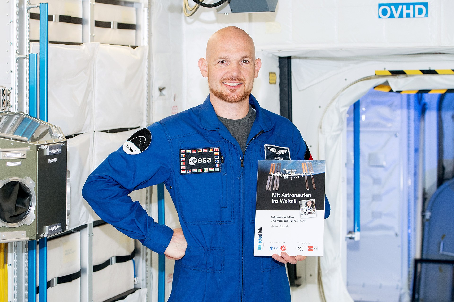 Materialien für den Unterricht zur Gerst-Mission