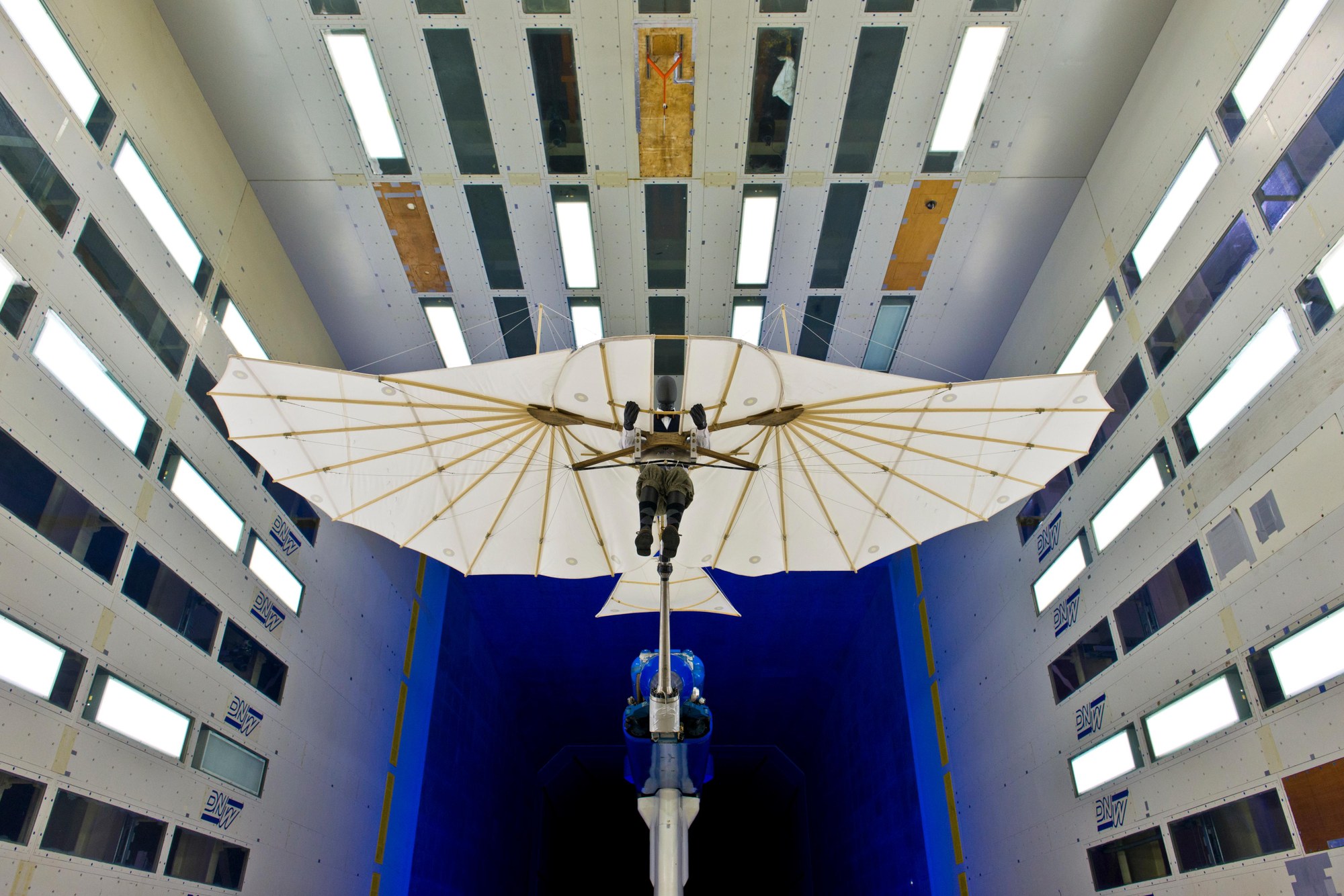 Lilienthal glider – aircraft passes the wind tunnel tests