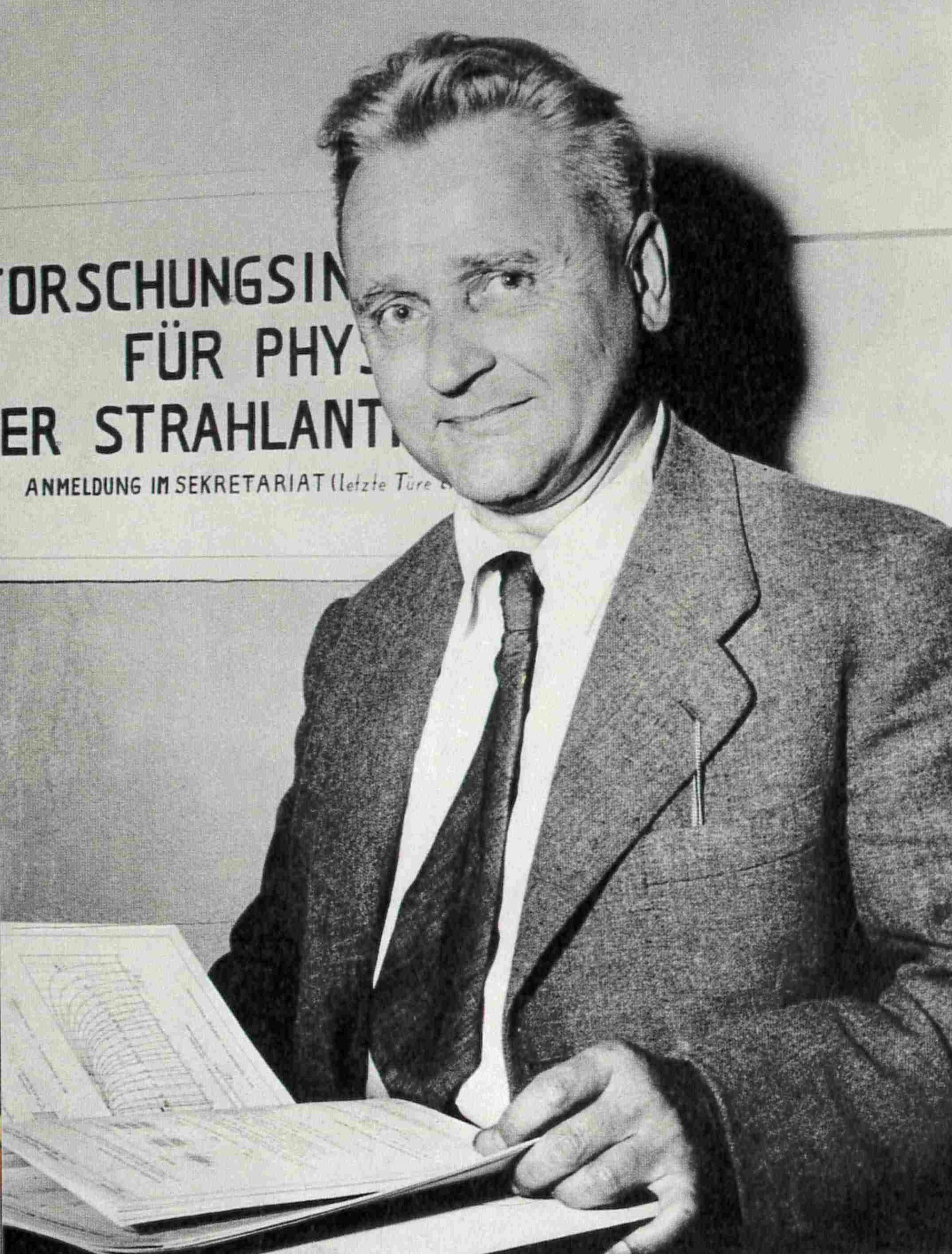 Professor Eugen Sänger founded the DLR site in Lampoldshausen in 1959