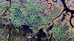 Radar image of the FAR system