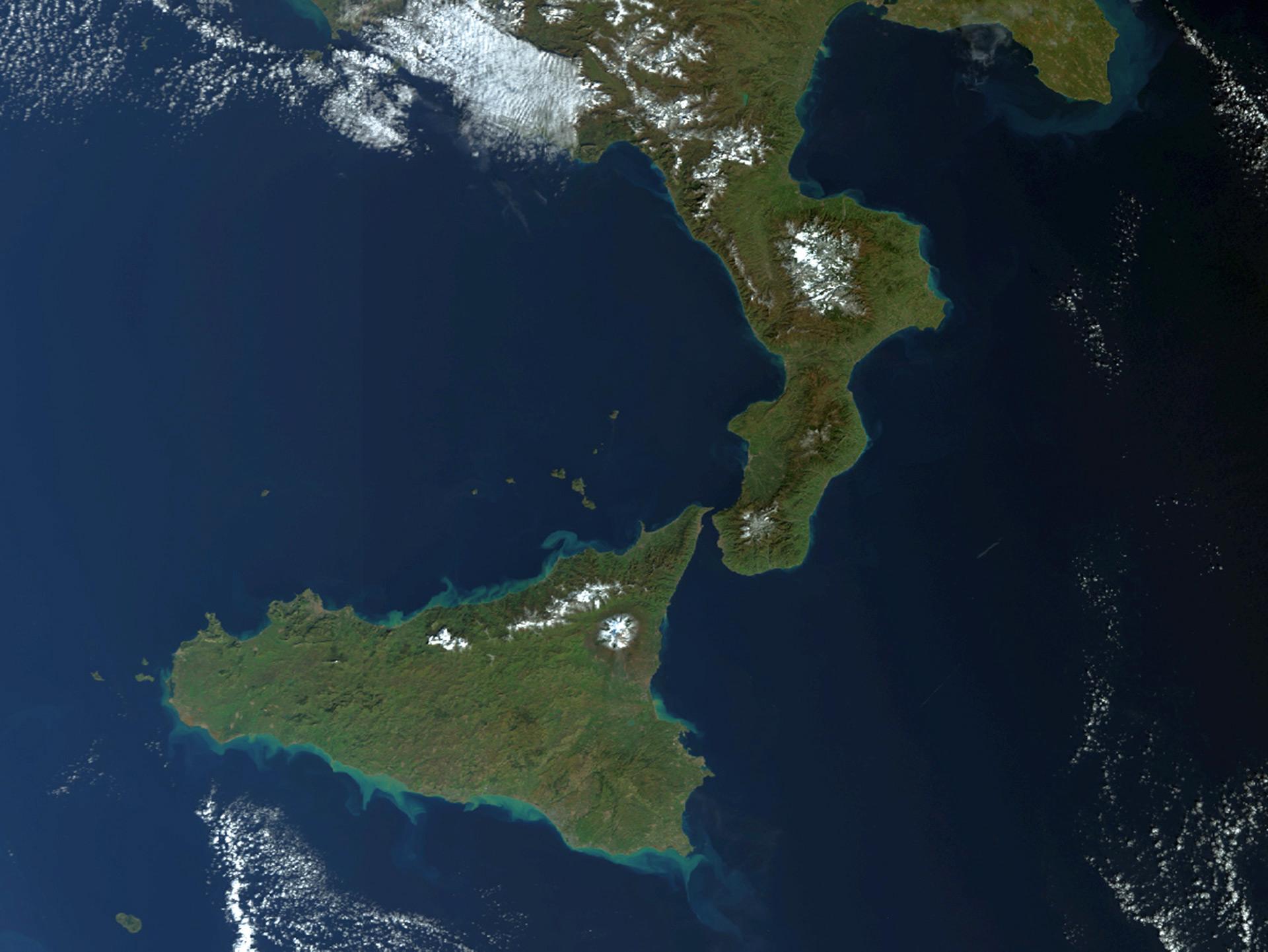 Mediterranean Sea around Sicily, 16.01.2019