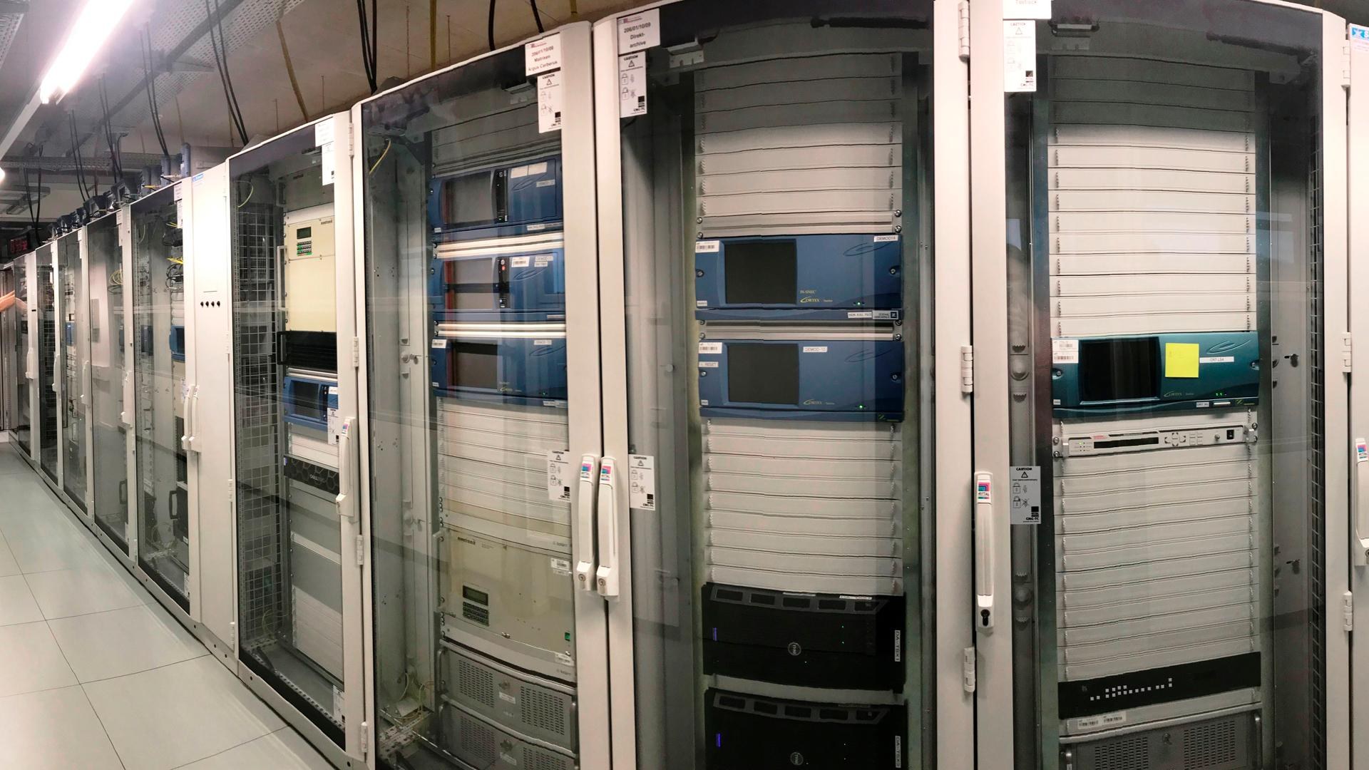 Rack-mounted computer systems