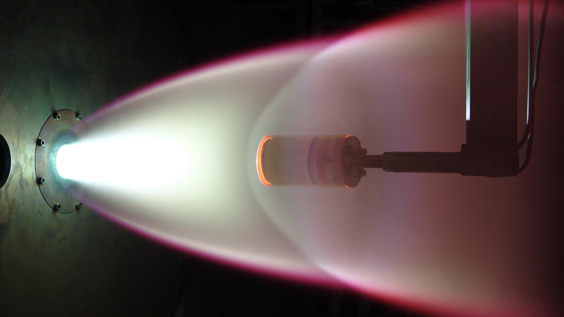 Arc-heated wind tunnel (L2K)