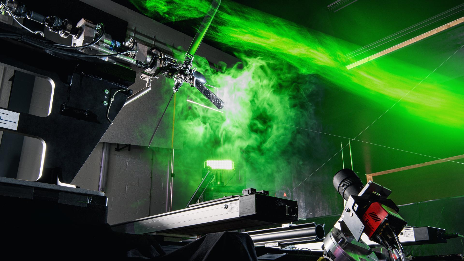 Particle Image Velocimetry (PIV) measurements